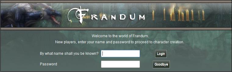Login dialog Login dialog